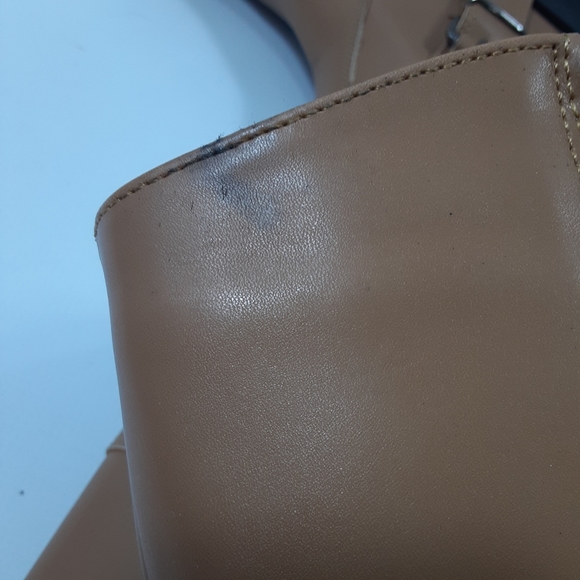 Pernice Size 37 (US 7) Tobacco Light Brown Knee High Side Zip Boots - Picture 10 of 10